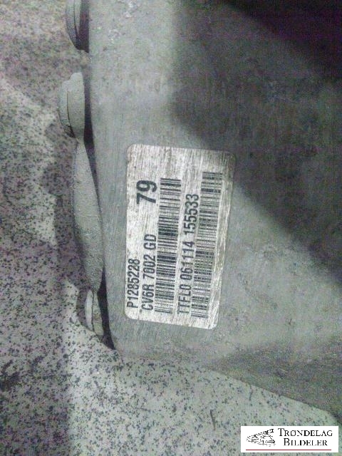 Girkasse manuell 6-trinn til Volvo V40 2012-2019 (P1285228|CV6R7002GD|TTELO061114155533)