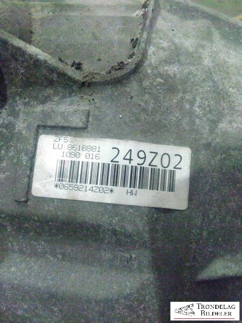 Girkasse automat til BMW 3-Serie 2012-2018 (F30/F31/F34) (F30/F31/F34) (24 00 8 486 834|249Z02|0659214Z02)