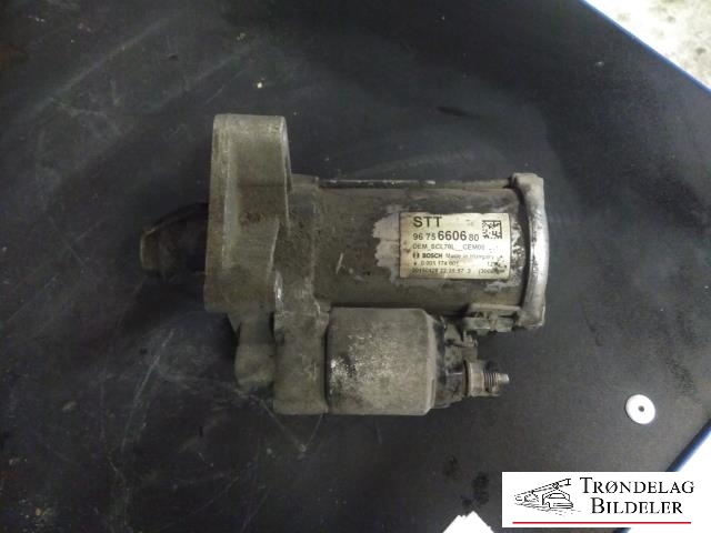 Starter diesel til Peugeot 5008 2010-2017 (Type I)  (BOSCH|9675660680|0001174601|)