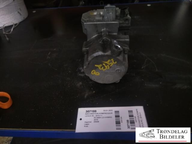 Aircondition kompressor hybrid til Lexus RC, 2015-->>  (DENSO|88370-33020)