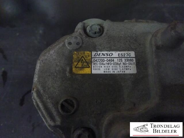 Aircondition kompressor hybrid til Lexus RC 2015-->>  (DENSO|88370-33020|042200-0464|)