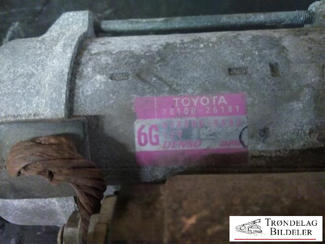 Starter diesel til Toyota RAV4 2013-2015 (Type IV, Fase 1)  (DENSO|28100-26181|428000-9482|)