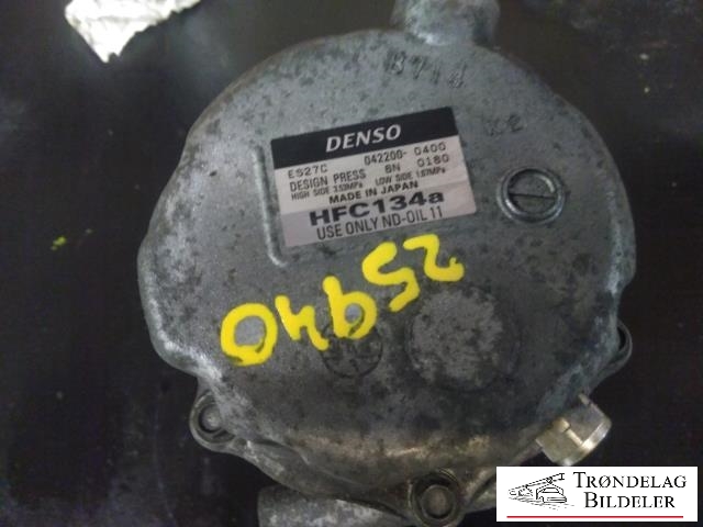 Aircondition kompressor hybrid til Lexus CT 2010-2020  (DENSO|88370-76020|)