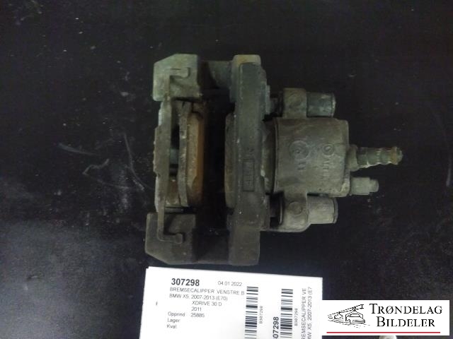 Bremsecaliper venstre bak til BMW X5 2007-2013 (E70) (E70) (34 21 6 776 787|34 21 6 776 936|320X20MM)