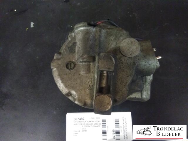 Aircondition kompressor til Mercedes E-Klasse 2002-2006 (Fase 1) (W211) (W211) (DENSO|447220--9051|A 001 230 08 11|A 001 230 14 11)