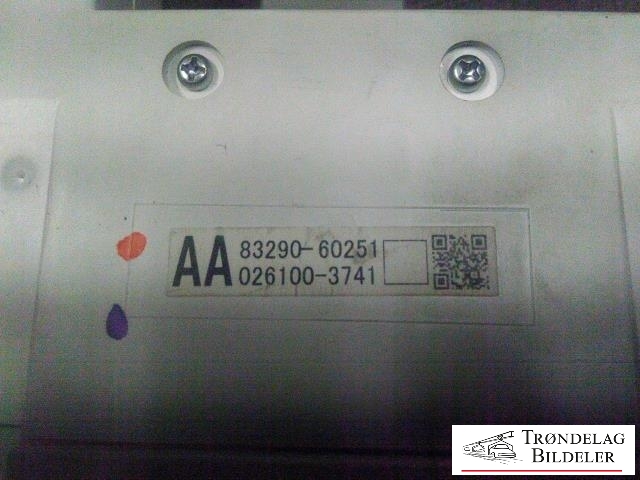 Instrument klokke til Toyota Land Cruiser 120 2002-2009 (83290-60251|026100-3741|)