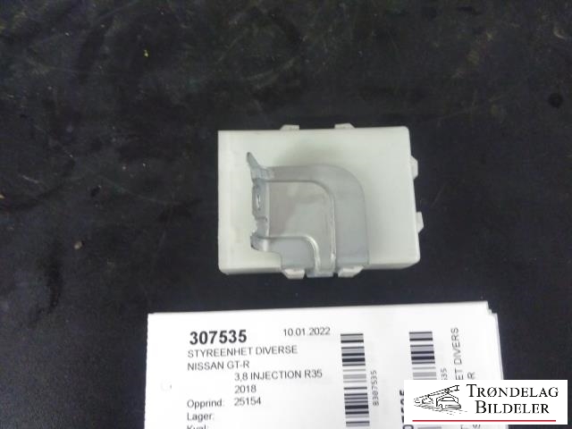 Styreenhet diverse til Nissan GT-R 2009-->> (284U158V0A|)