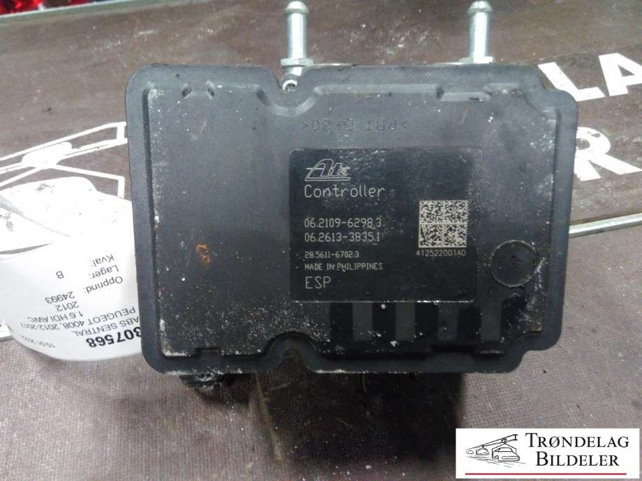 ABS sentral til Peugeot 4008 2012-2017  (ATE|4670A643|EC03 C08|062102-23204)