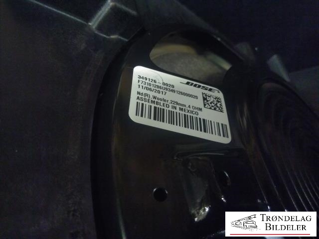 Bilstereo sub-woofer til Nissan GT-R 2009-->> (28170 6AV2A|349126-0020|)