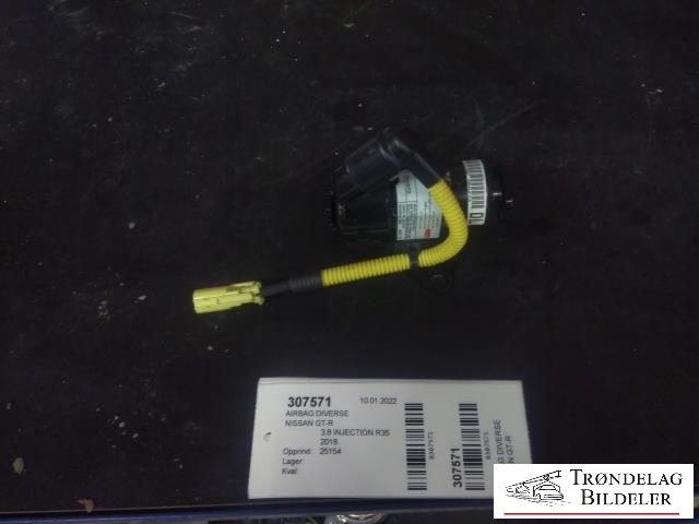 Airbag diverse til Nissan GT-R, 2009-->>  (25345JF70A)