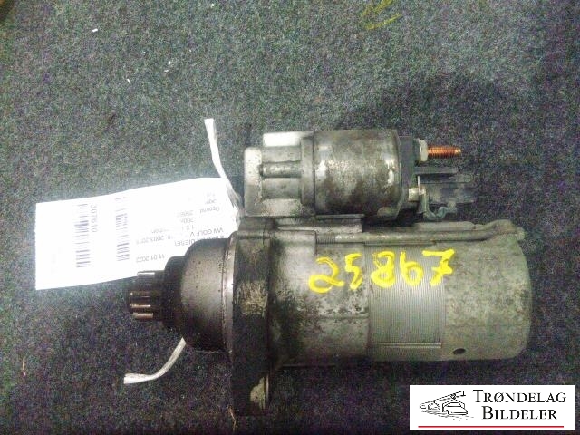 Starter diesel til VW Golf V, Combi, 2003-2008  (VW AG|02M911023N)