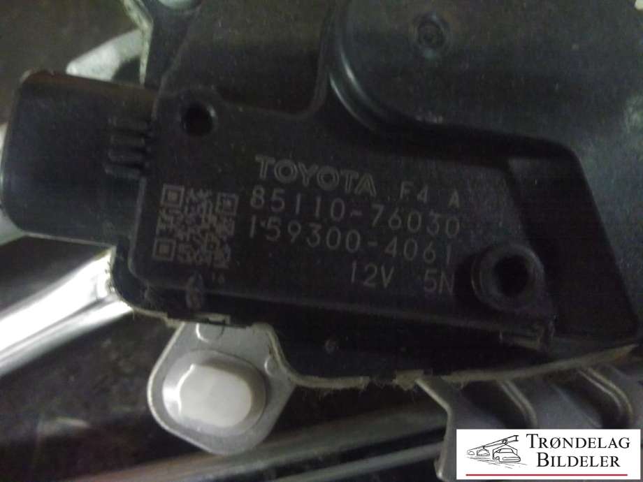 Viskermotor frontrute komplett m/overføring til Lexus CT 2010-2020  (TOYOTA|85110-76030|159300-4061|)