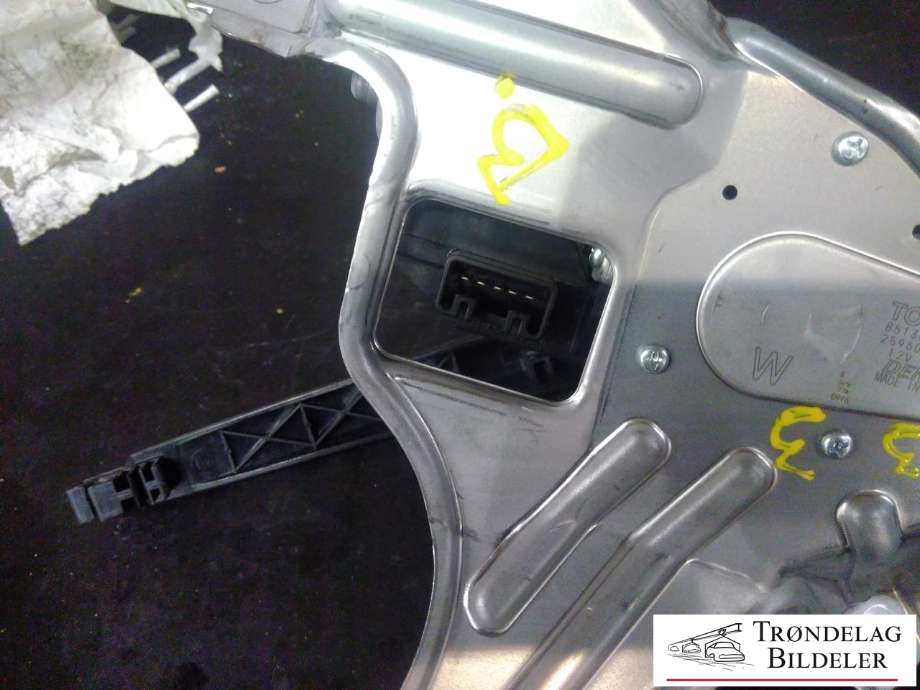 Viskermotor bakrute til Toyota Yaris 2014-2020 (Type III, Fase 2)  (TOYOTA|85130-0D190|)