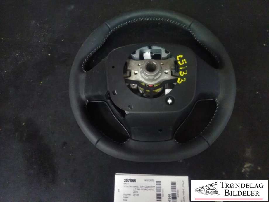 Ratt til Toyota Yaris 2014-2020 (Type III, Fase 2)