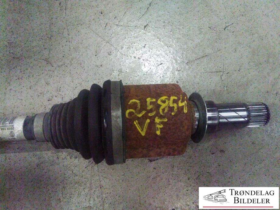 Drivaksel venstre foran, diesel/automat til Nissan Qashqai 2014-2021 (Type II)  (391015656R|201915841248|)