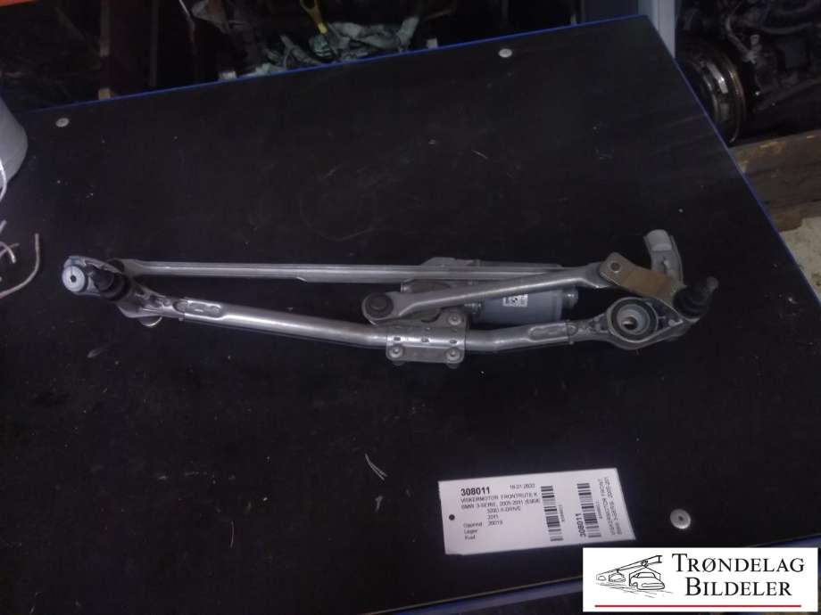 Viskermotor frontrute komplett m/overføring til BMW 3-Serie 2005-2011 (E90/E91/E92/E93) (E90/E91/E92/E93)
