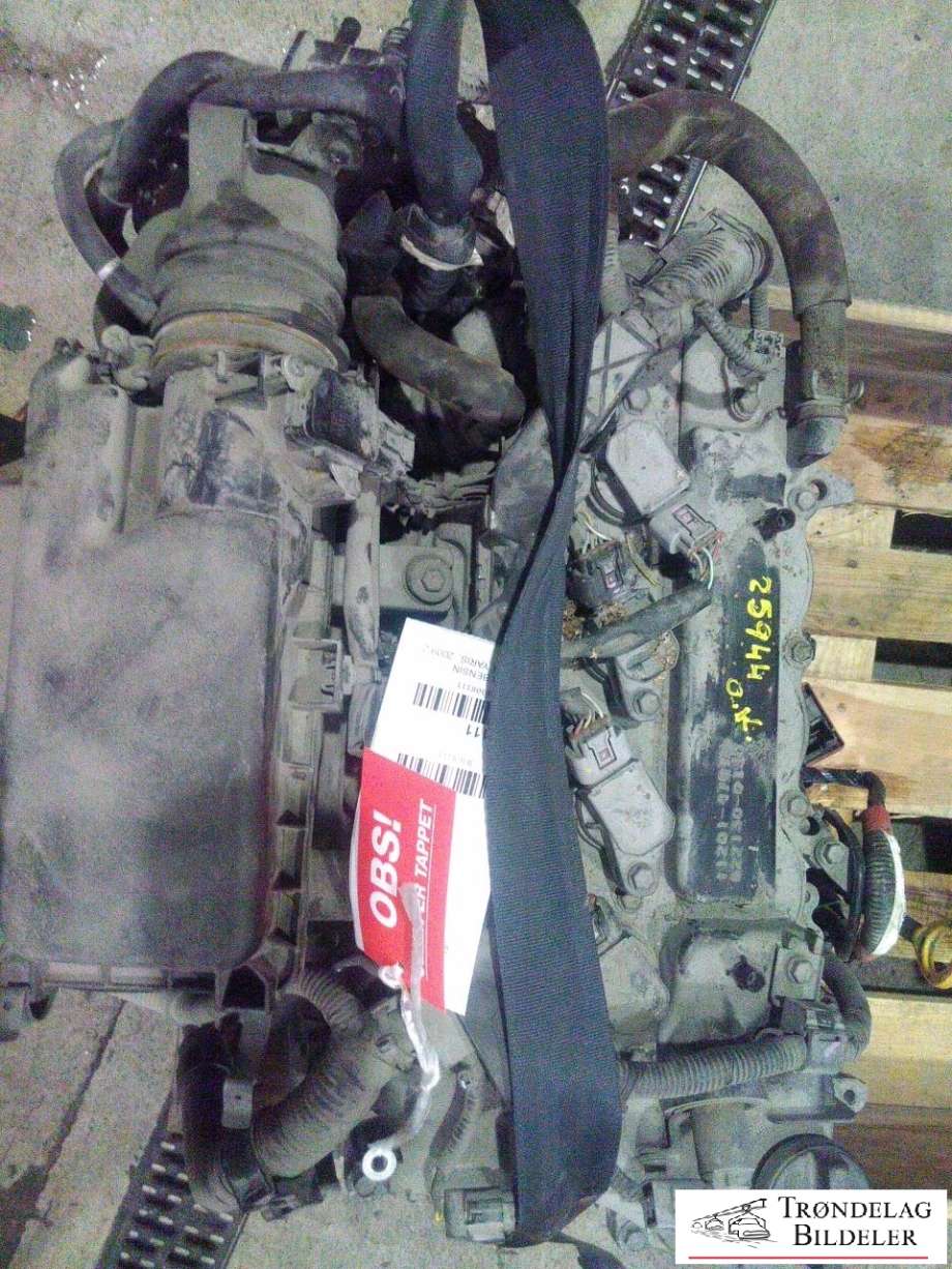 Motor bensin til Toyota Yaris, 2009-2011 (Type II, Fase 2)  (1NR-FE)