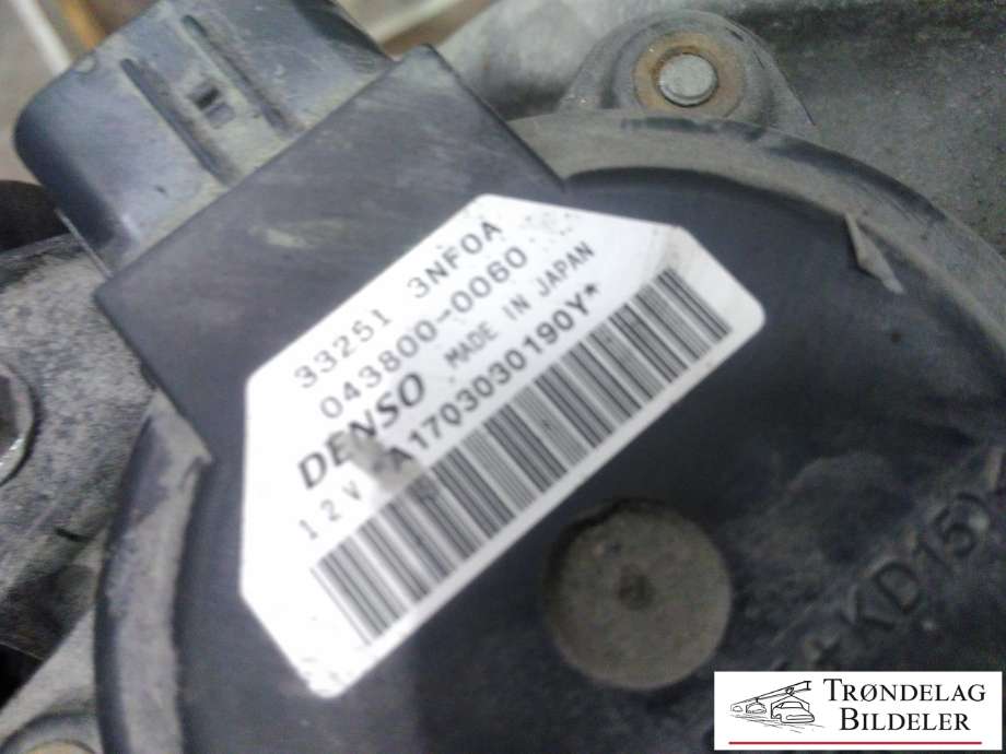 Girkasse elbil til Nissan Leaf 2018-->> (Type II)  (L12246341B|32010-5SH5F|308246341B)