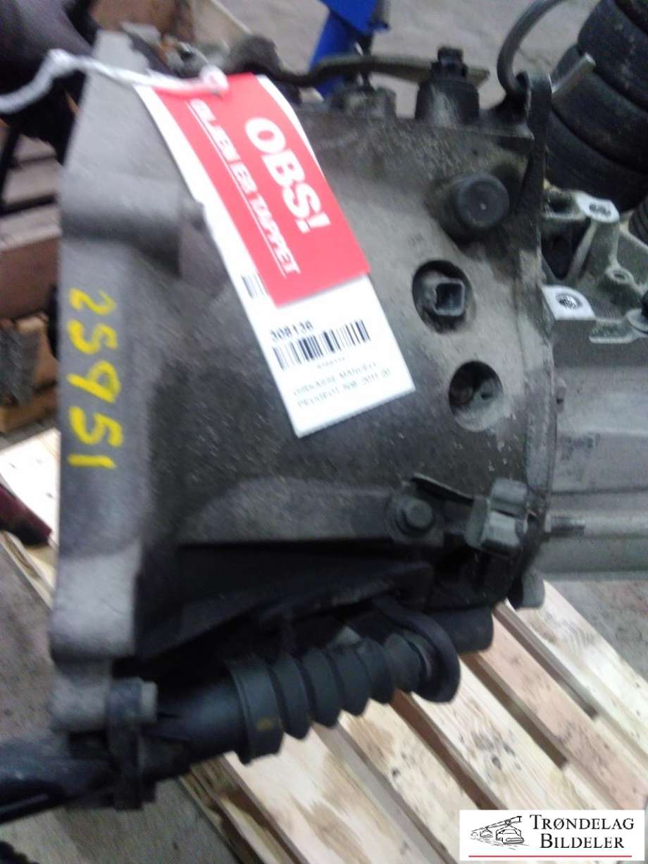 Girkasse manuell til Peugeot 508 2011-2014 (Type I, Fase 1)  (20DM65|6424564|)