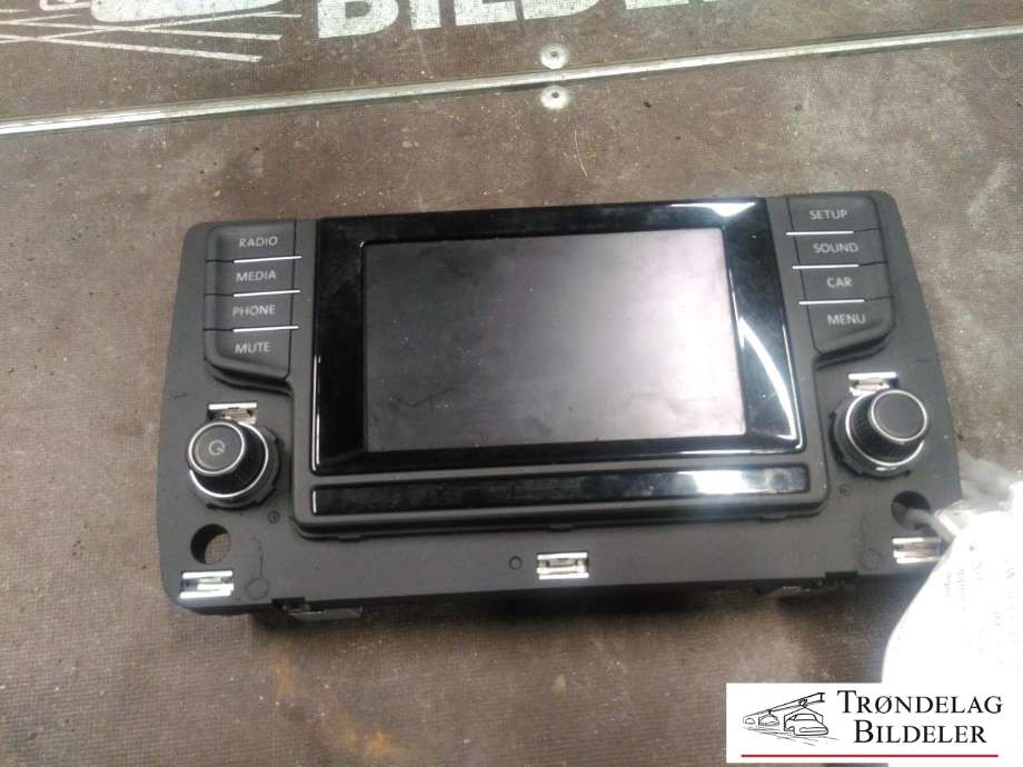Bilstereo navigasjon skjerm til VW Golf VII 2012-2017 (Fase 1)  (5G0 919 605|AAH60000|)