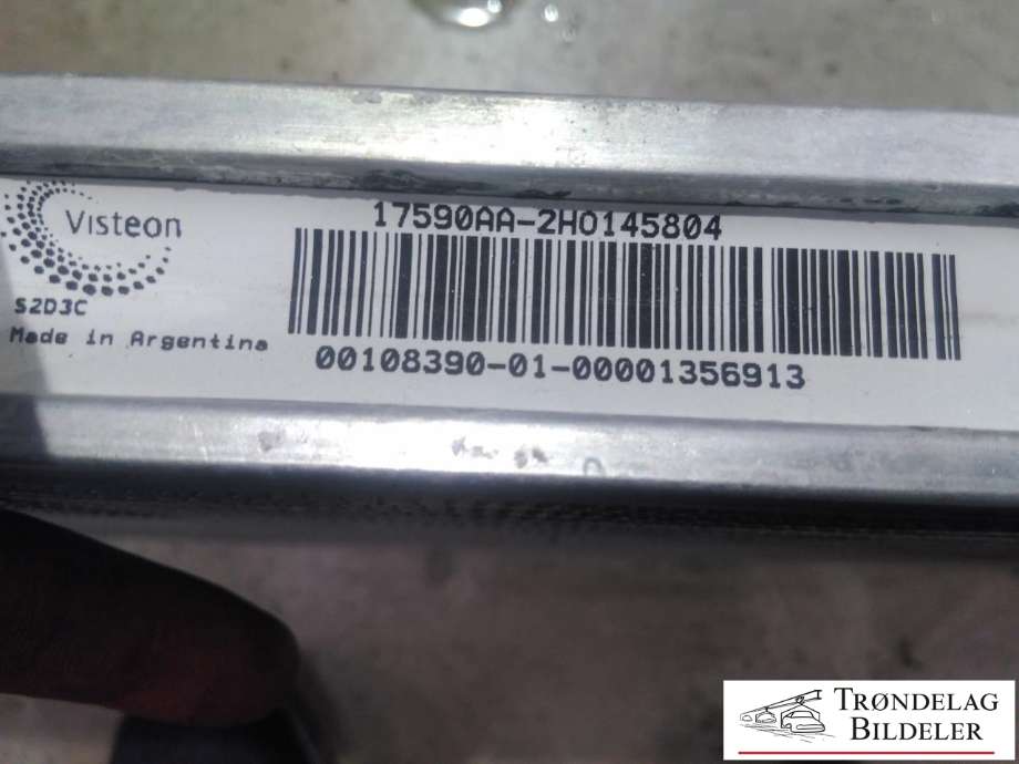 Intercooler til VW Amarok 2010-2016 (Type I, Fase 1)  (VISTEON|17590AA|2H0145804|)