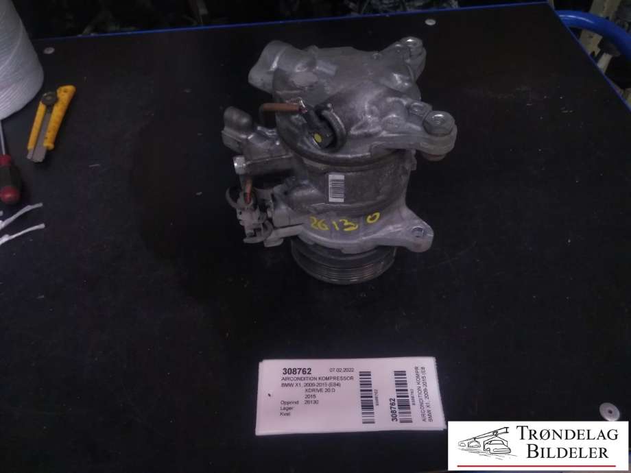 Aircondition kompressor til BMW X1 2009-2015 (E84) (E84) (DENSO|64529223694|89585|64506805070|64529216466|64529225703|64529399059|9216466|9223694|9225703|GE447260-4710|6SBU14A|GE4472603822|GE4472603821|64 52 9 399 072|890746)
