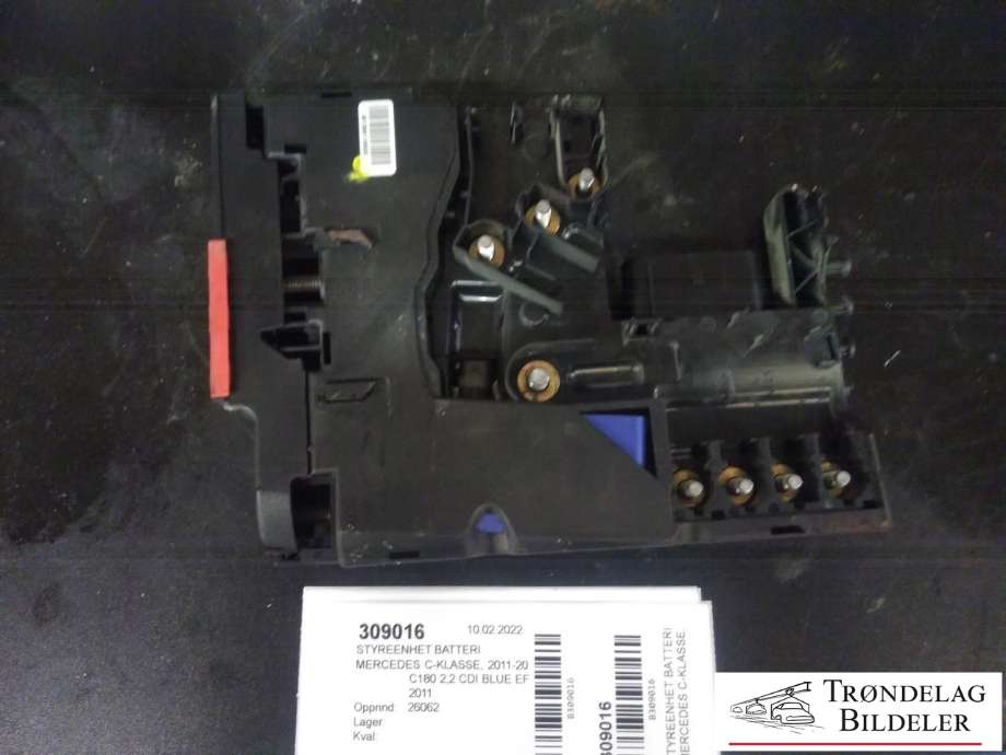 Styreenhet batteri til Mercedes C-Klasse 2011-2014 (Fase 2) (W204) (W204) 