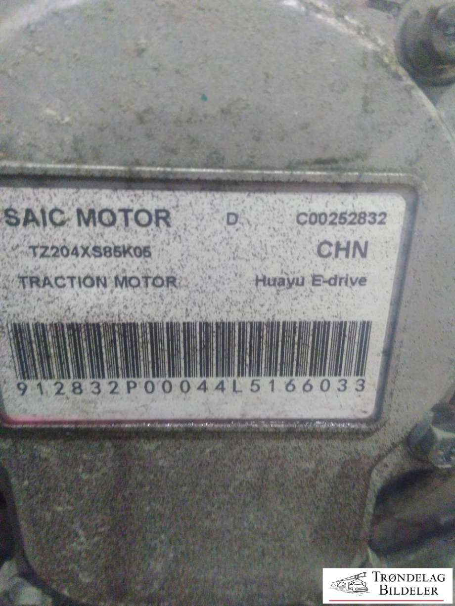Motor elbil foran til Maxus e-Deliver 3 2020-->> (TZ204XS85K05|C00252832|)