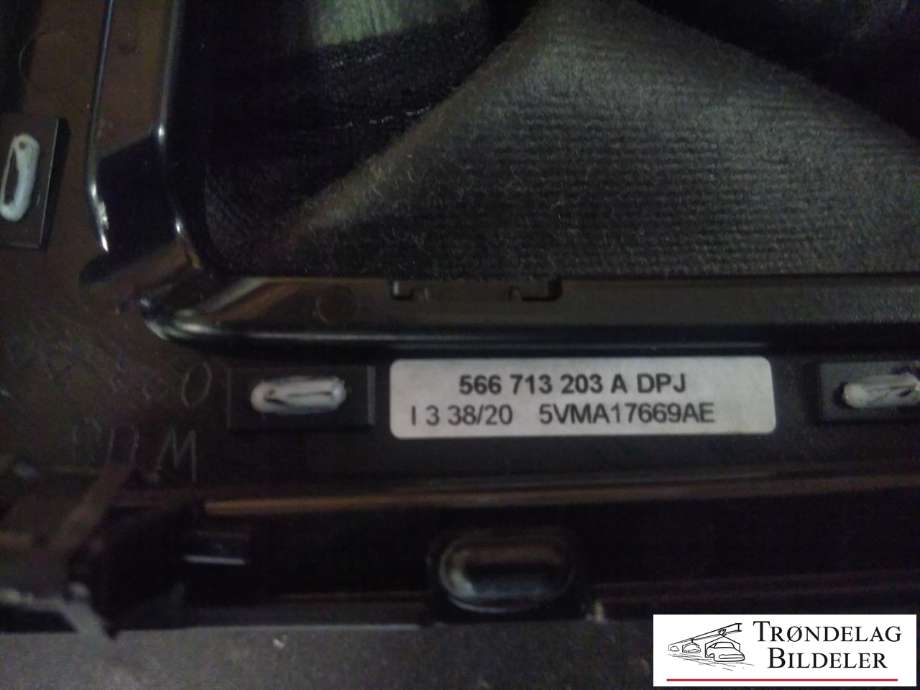 Girstang/girvelger automat til Škoda Kodiaq 2017-->>  (566 713 203 A|5VMA17669AE|566927225B)