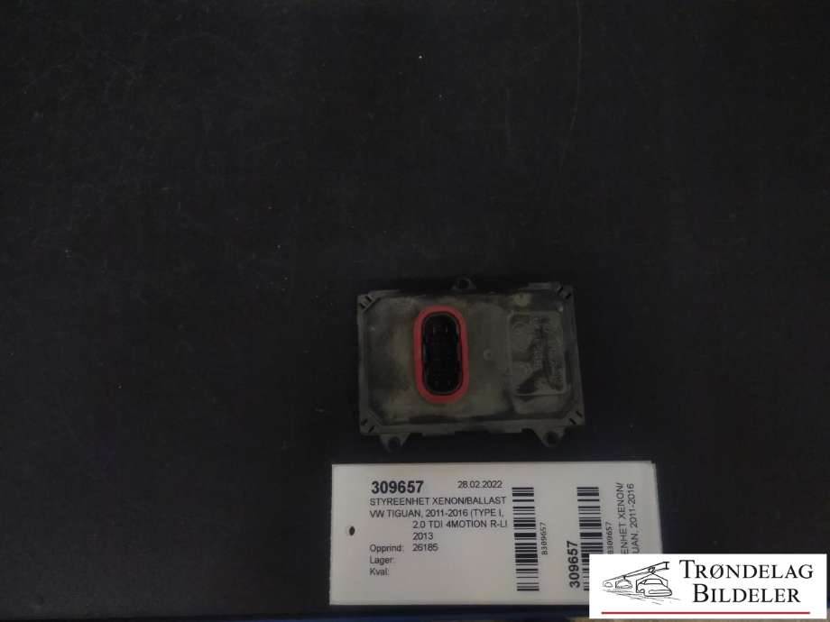 Styreenhet xenon/ballast til VW Tiguan 2011-2016 (Type I, Fase 2)  (4M0 941 329|)