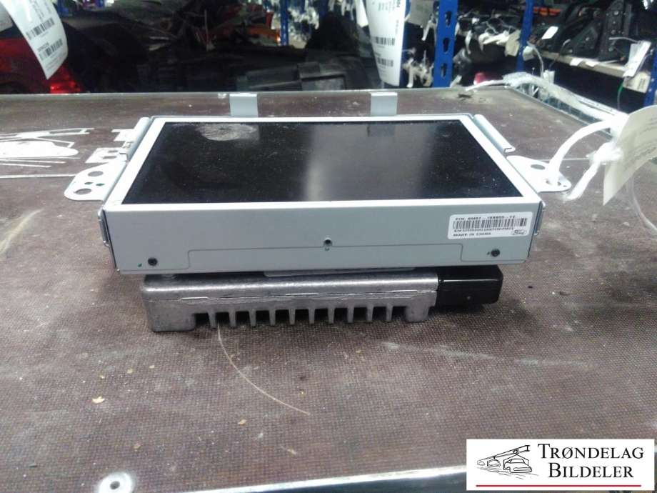 Bilstereo navigasjon skjerm til Ford Focus, electric 2012-2018  (DM5T-14F239-AP|XU5E8420|)