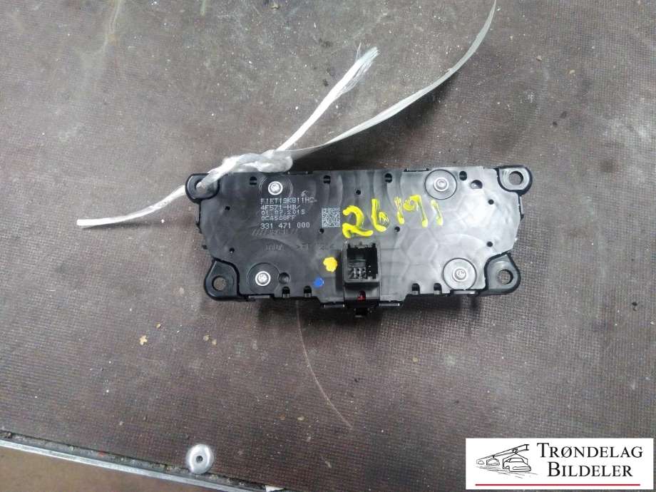 Bilstereo betjeningspanel til Ford Focus, electric 2012-2018 (F1ET-18K811HC|4F571-HB|)