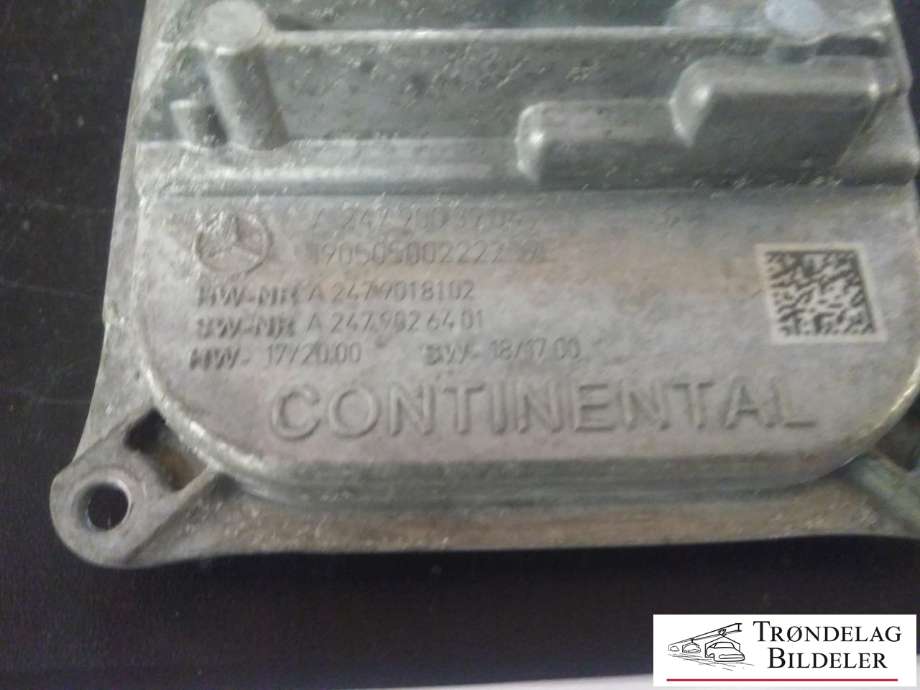 Styreenhet xenon/ballast til Mercedes B-Klasse 2019-->> (W247) (W247) (A2C7530702200|A2.C754-0340|)