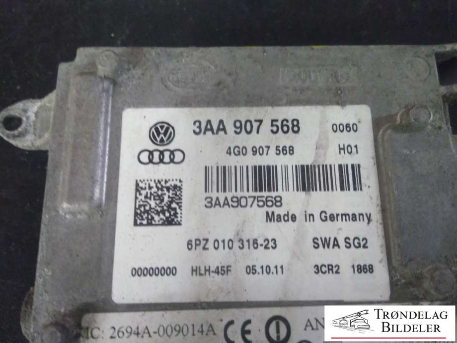 Sensor radar til VW Passat 2011-2015 (B7) (B7) (HELLA|3AA 907 568|)