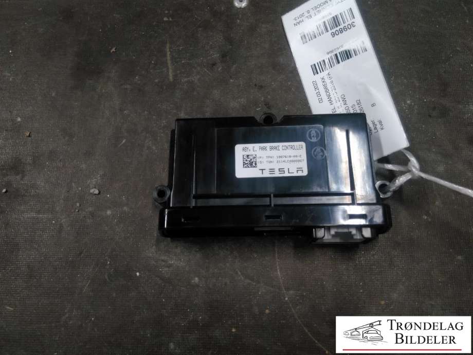 Styreenhet elektrisk parkbrems (EPB - Electric Parking Brake) til Tesla Model S, 2013-2016 (Fase 1) (TESLA|1007618-00-E)