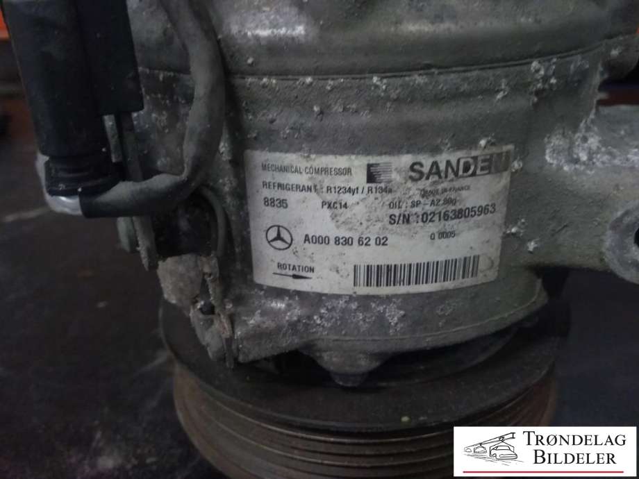 Aircondition kompressor til Mercedes B-Klasse 2019-->> (W247) (W247) (SANDEN|A0008306202|02163805963|)
