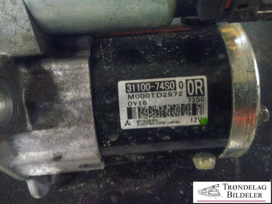Starter til Suzuki SX4 S-CROSS 2013-->> (Type II)  (MITSUBISHI|31100-74S0|M000TD2972|)