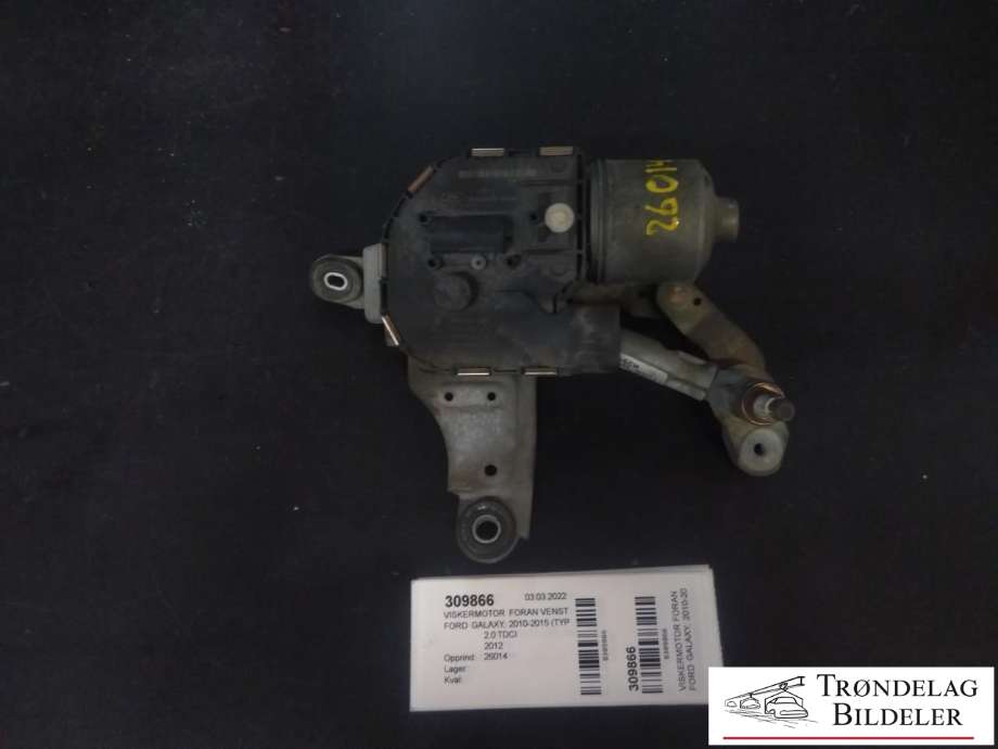 Viskermotor foran venstre til Ford Galaxy, 2010-2015 (Type III, Fase 2)  (BOSCH|1397220675)