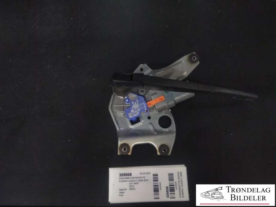 Viskermotor bakrute til Subaru Legacy, 2009-2015  (86510-AJ081)