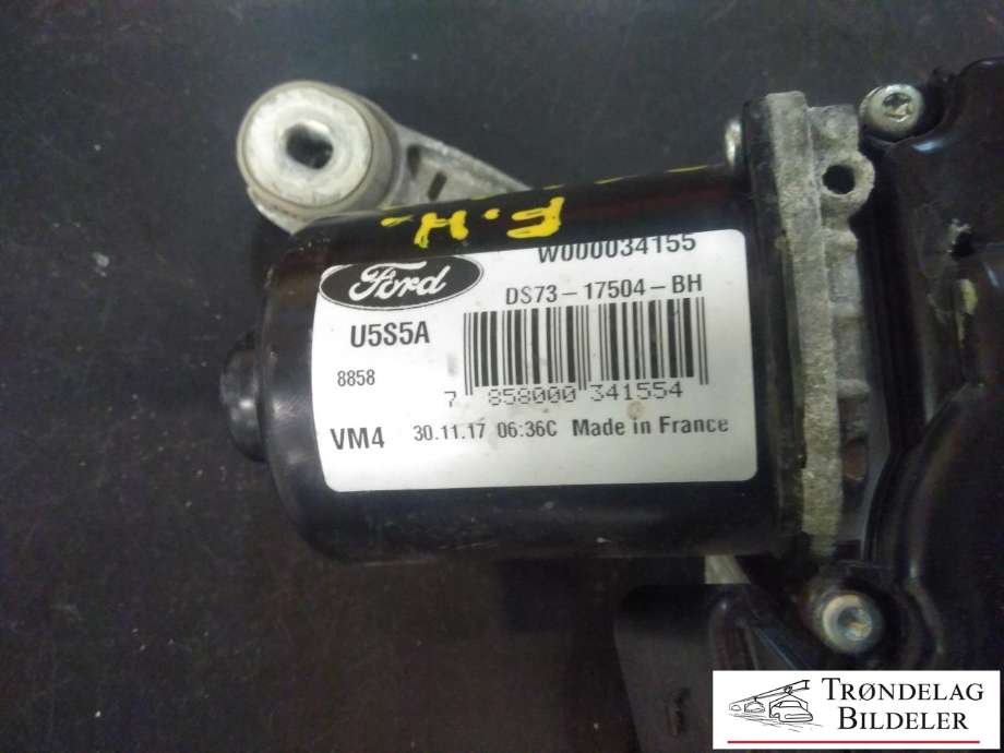 Viskermotor foran høyre til Ford Mondeo 2014-2019 (Type V, Fase 1)  (FORD|W000034155|DS73-17504-BH|)