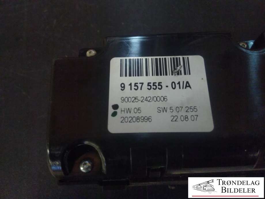 Varmeapparat betjening til BMW X5 2007-2013 (E70) (E70) (9 157 555-01|90025-242|)