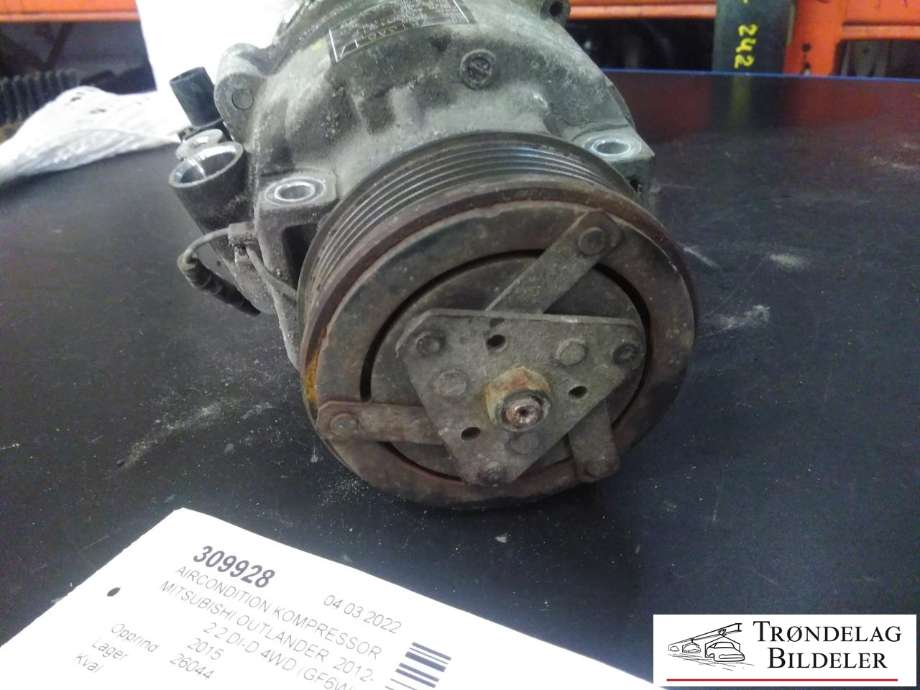 Aircondition kompressor til Mitsubishi Outlander 2012-2015 (Type III, Fase 1)  (7813A817|)