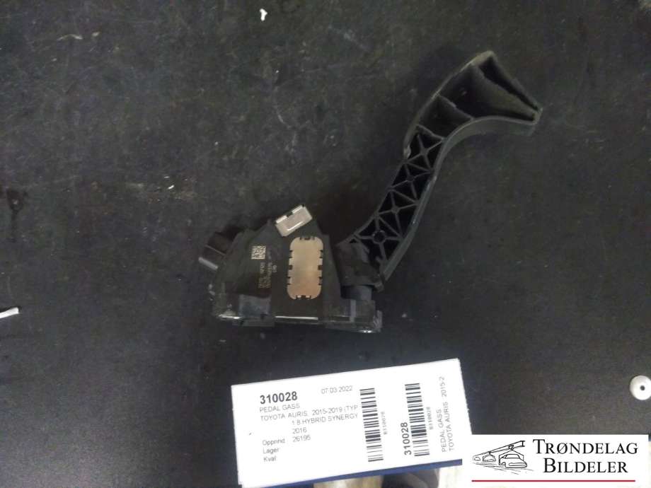 Pedal gass til Toyota Auris 2015-2019 (Type II, Fase 2)  (78110-02120|13029102370|)