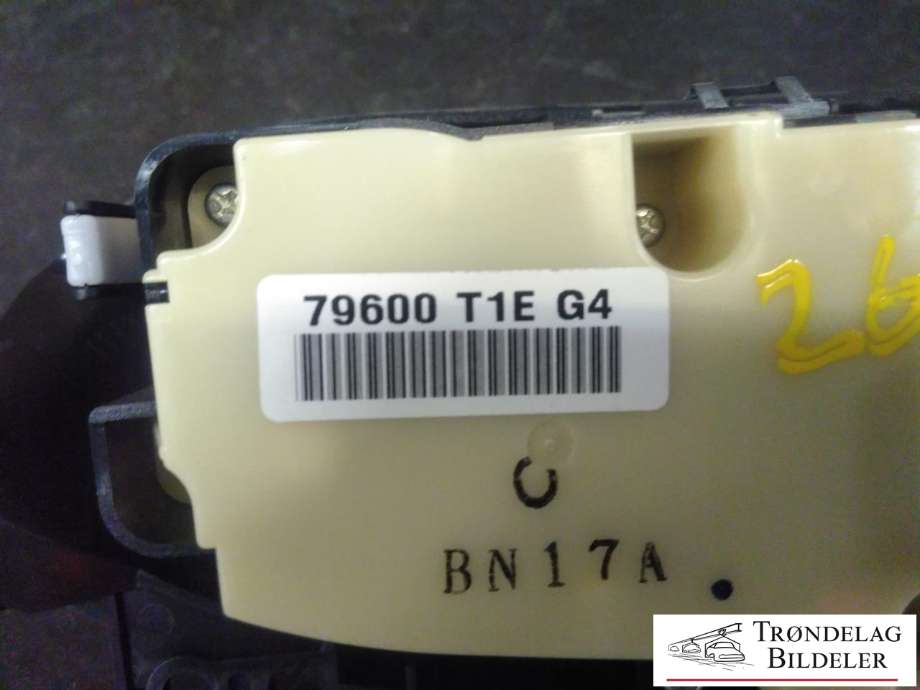 Varmeapparat betjening til Honda CR-V 2012-2018 (Type IV) (79600-T1E-G41ZB|)