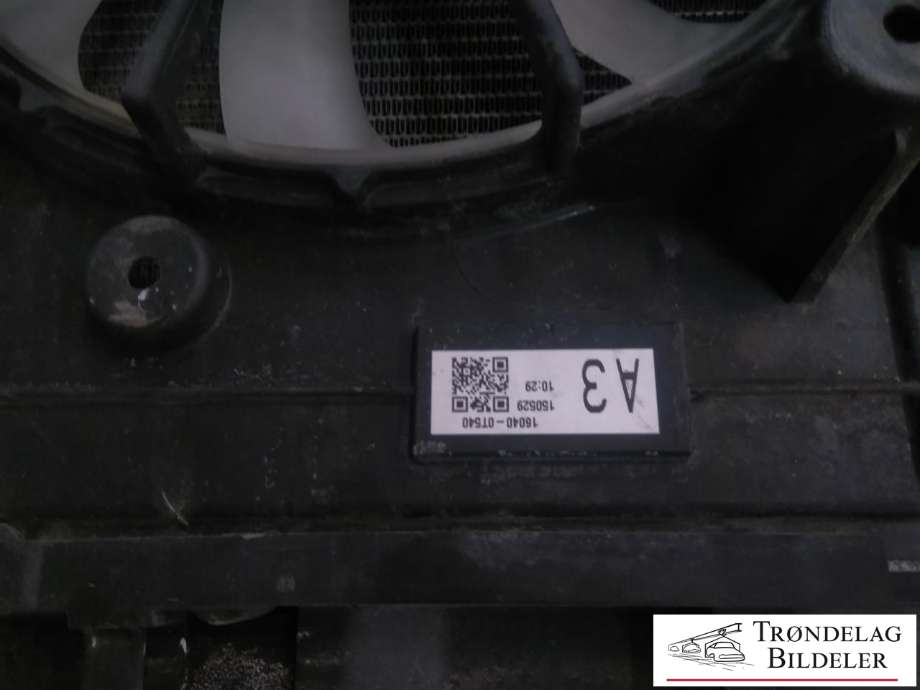 Radiatorpakke til Toyota Auris 2015-2019 (Type II, Fase 2)  (MF422750-4594|16040-0T540|)