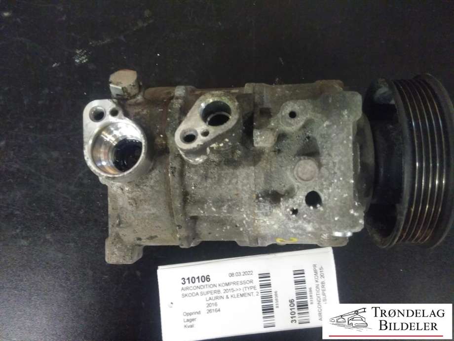 Aircondition kompressor til Škoda Superb 2015-->> (Type III)  (VW AG|5Q0820803F|5Q0820803K|890632|5Q0820803D|5Q0820803J|5Q0820803G|1K0820803A|1K0820803B|1K0820803H|1K0820803K|1K0 820 859 S|1K0820803M|5Q0820803M|5Q0 820 803 C|1K0820803J|1K0 820 859 T|1K0820803N|1K0820803P|1K0820803Q|1K0820803S|5K0820803|5K0820803A|5K0820803B|5K0820803C|5K0820803D|5K0820803E|5K0820803F|5K0820803G|5K0820803H|5K0820803J|5K0820803K|5N0820803|5N0820803A/B|5N0820803C|5N0820803D|5N0820803H)