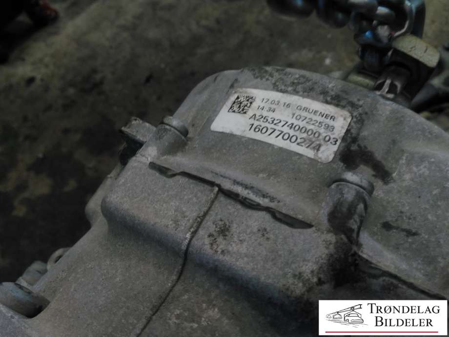 Girkasse 4WD komplett automat til Mercedes E-Klasse 2013-2016 (Fase 2) (W212) (W212) (A 212 270 15 09|A253274000003|A221271034803)