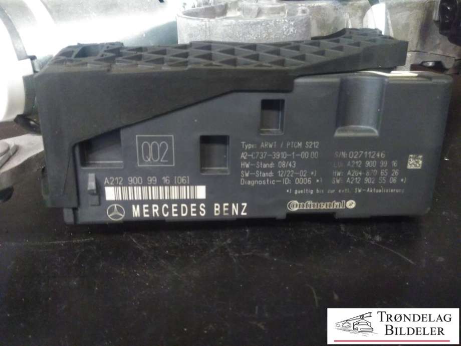Baklukeåpner motor til Mercedes E-Klasse 2013-2016 (Fase 2) (W212) (W212) (A2128203742|)