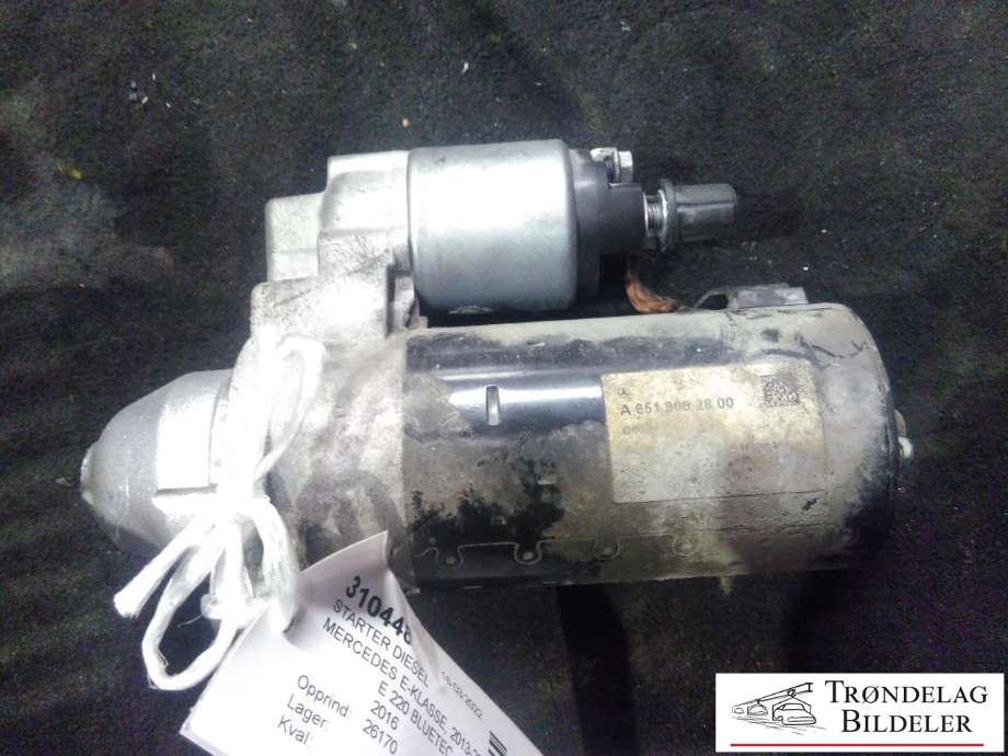 Starter diesel til Mercedes E-Klasse, 2013-2016 (Fase 2) (W212) (W212) (A0519082800)