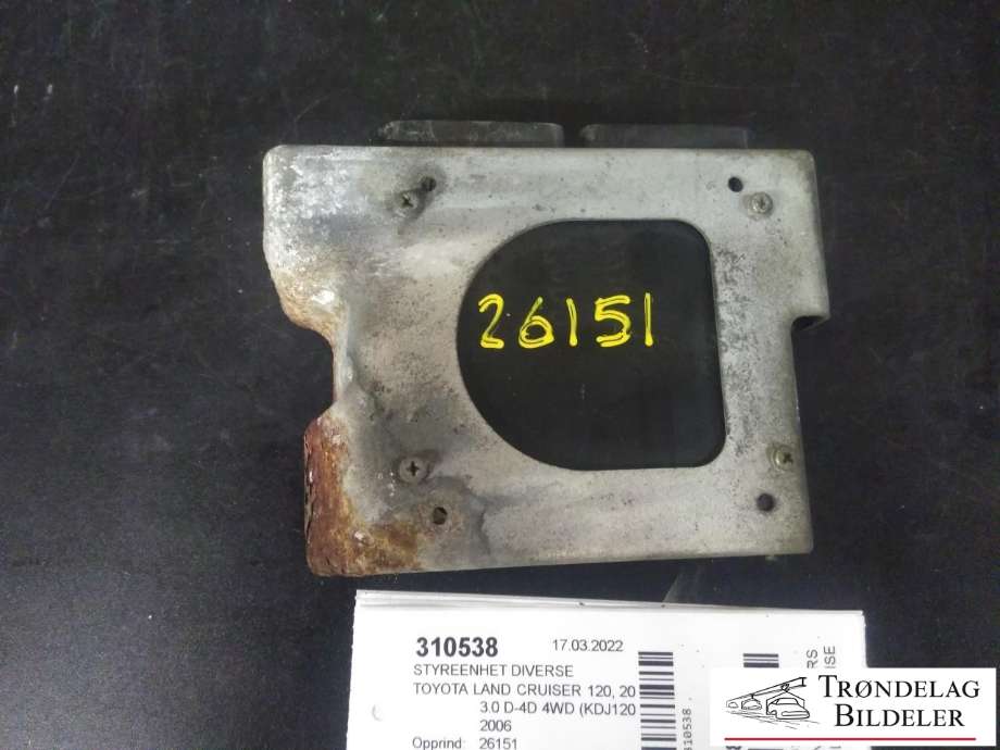 Styreenhet diverse til Toyota Land Cruiser 120 2002-2009  (TOYOTA|89871-20050|131000-1261|)